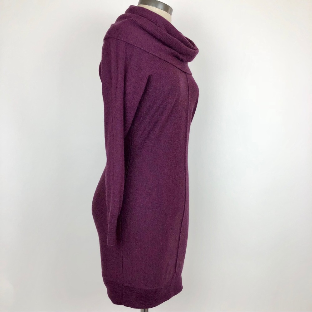 🚫SOLD🚫Tahari Cowl Neck Merino Wool Tunic Sweater - Picture 5 of 8